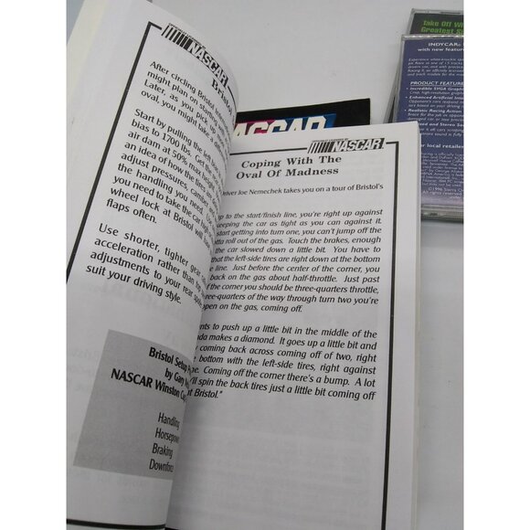 Vtg bundle set of 2 NASCAR Racing & Nascar Racing 2 PC Game CD-ROM - Picture 11 of 12